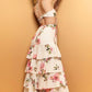 AMELIE Floral Print Maxi Dress