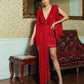 MARILYN Red Sequin Mini Dress